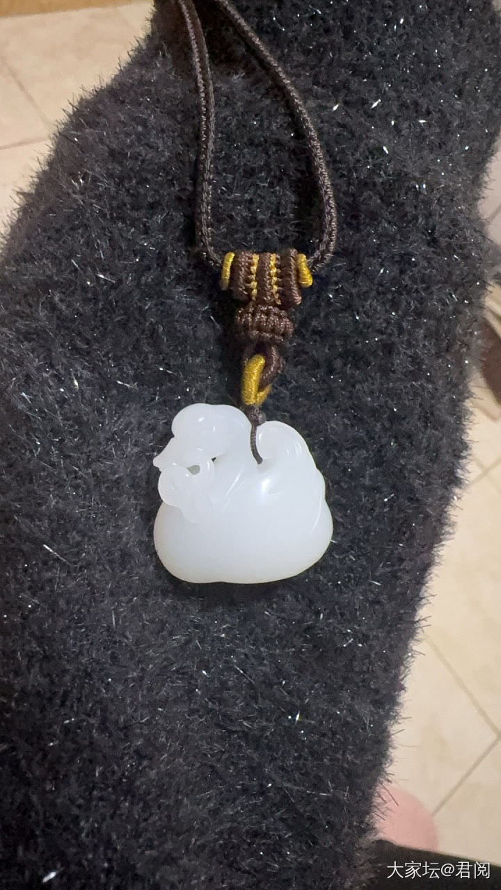 俄料白如意_和田玉