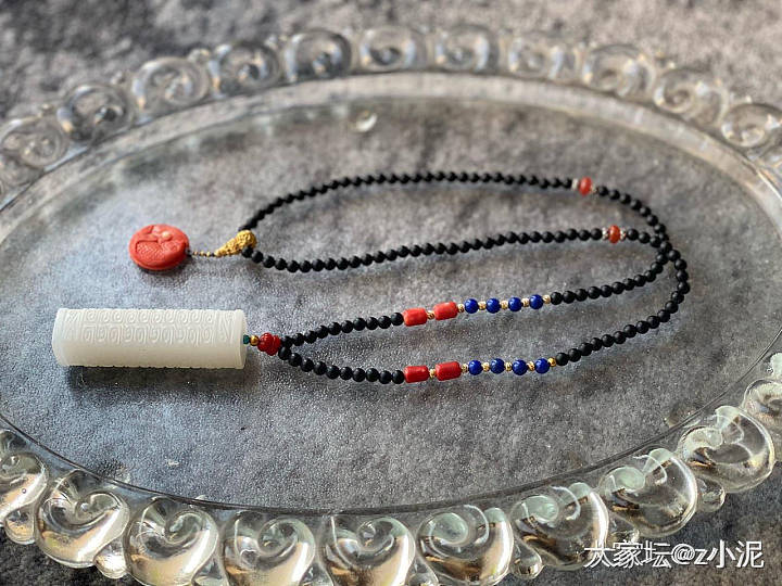 籽料仿古勒子（带国检证）_和田玉