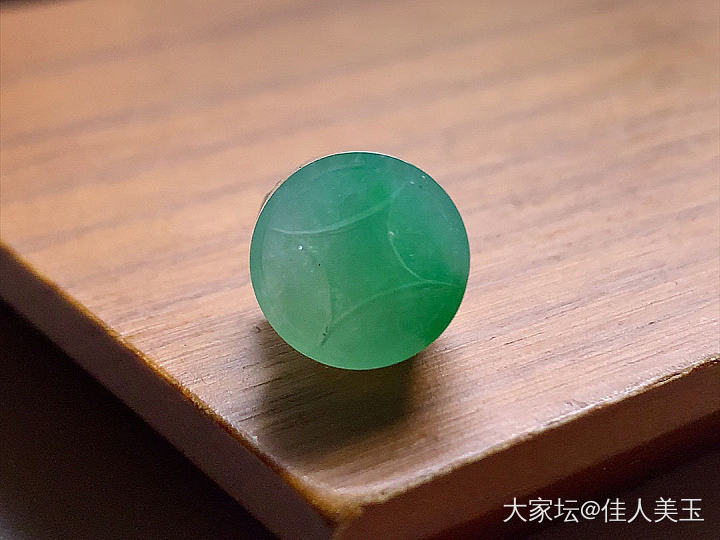 佳人美玉高冰种阳绿貔貅印章价7980_翡翠