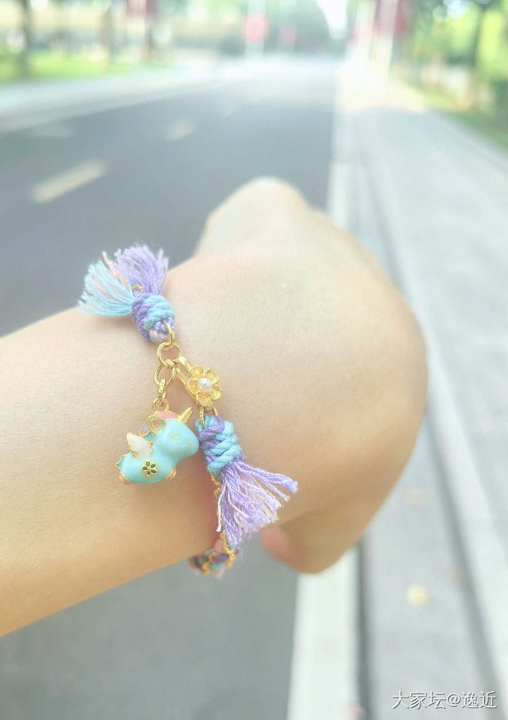 孟庆国独角兽手绳_金