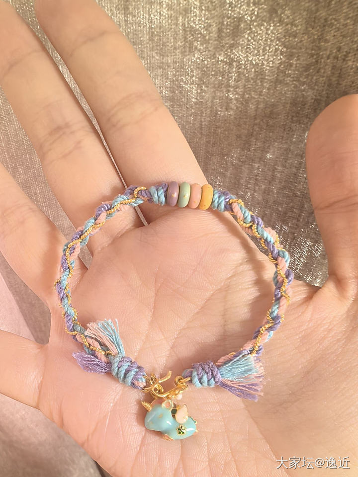 孟庆国独角兽手绳_金