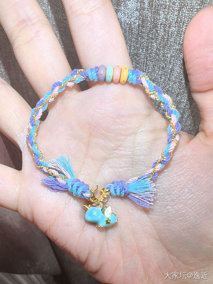 孟庆国独角兽手绳_金