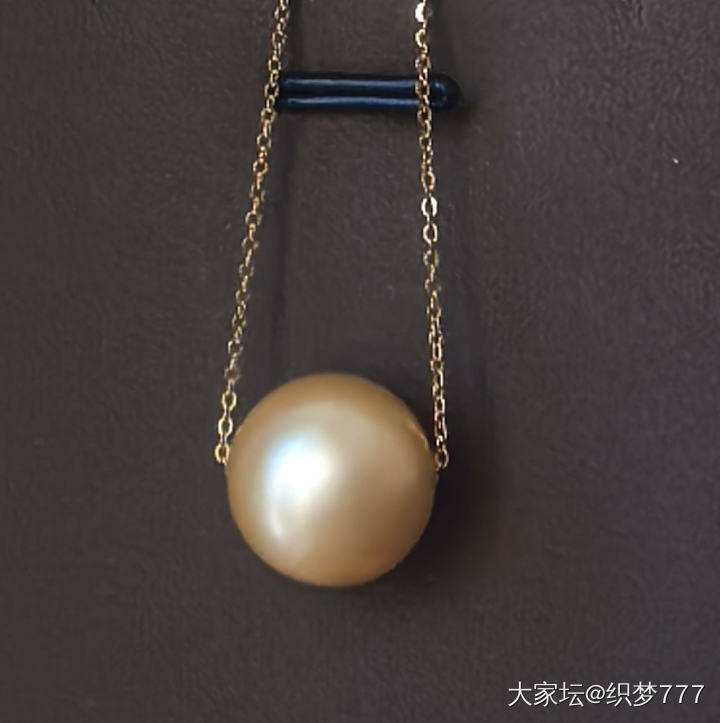 18K金镶嵌金珠一体链_名贵宝石