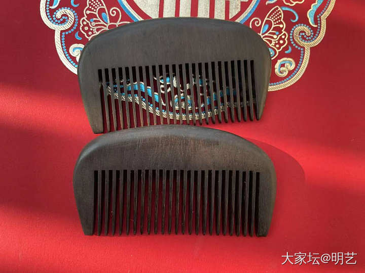 珍重之物，当以手造 紫光檀带着体温的梳子_首饰