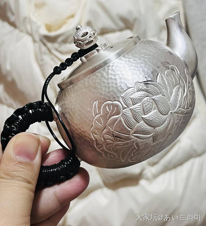 银壶银杯，足银吊坠_银