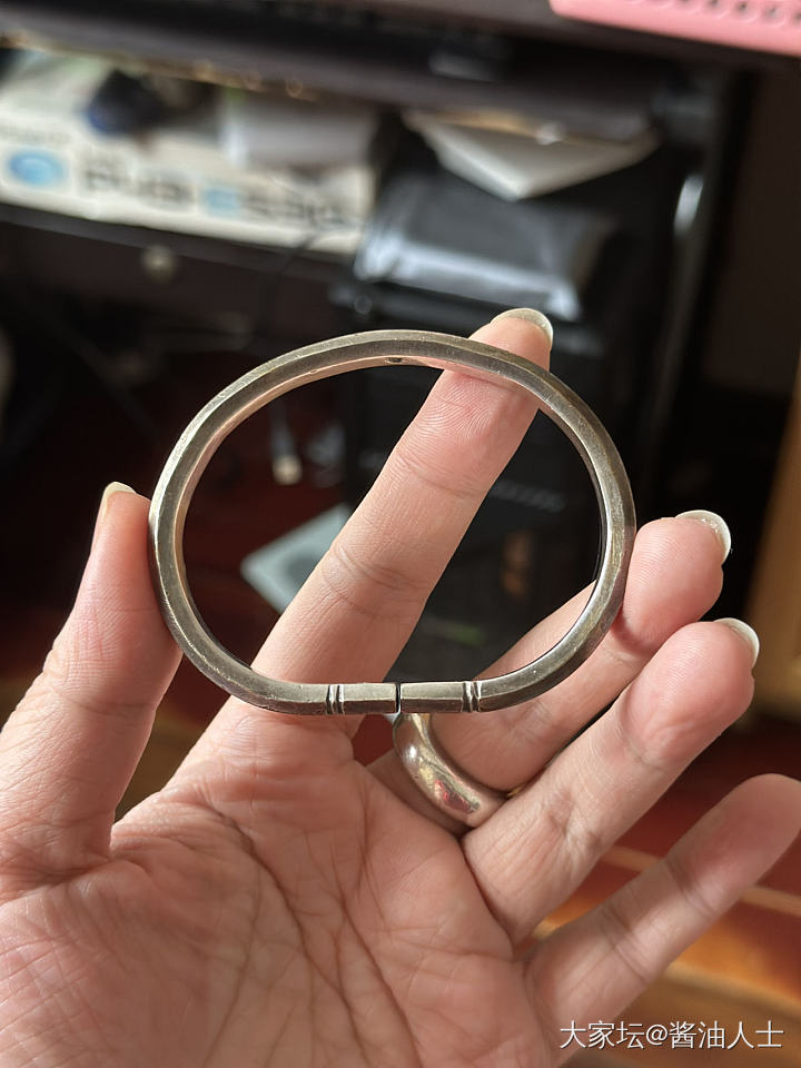 眉丫家老银镯3个章_手镯手饰银