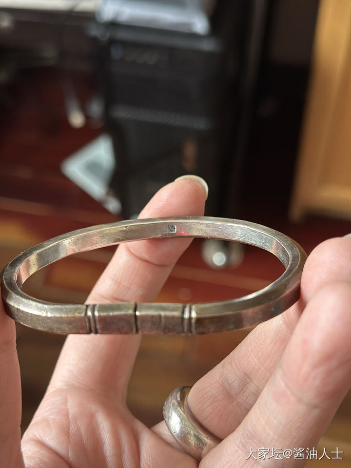 眉丫家老银镯3个章_手镯手饰银