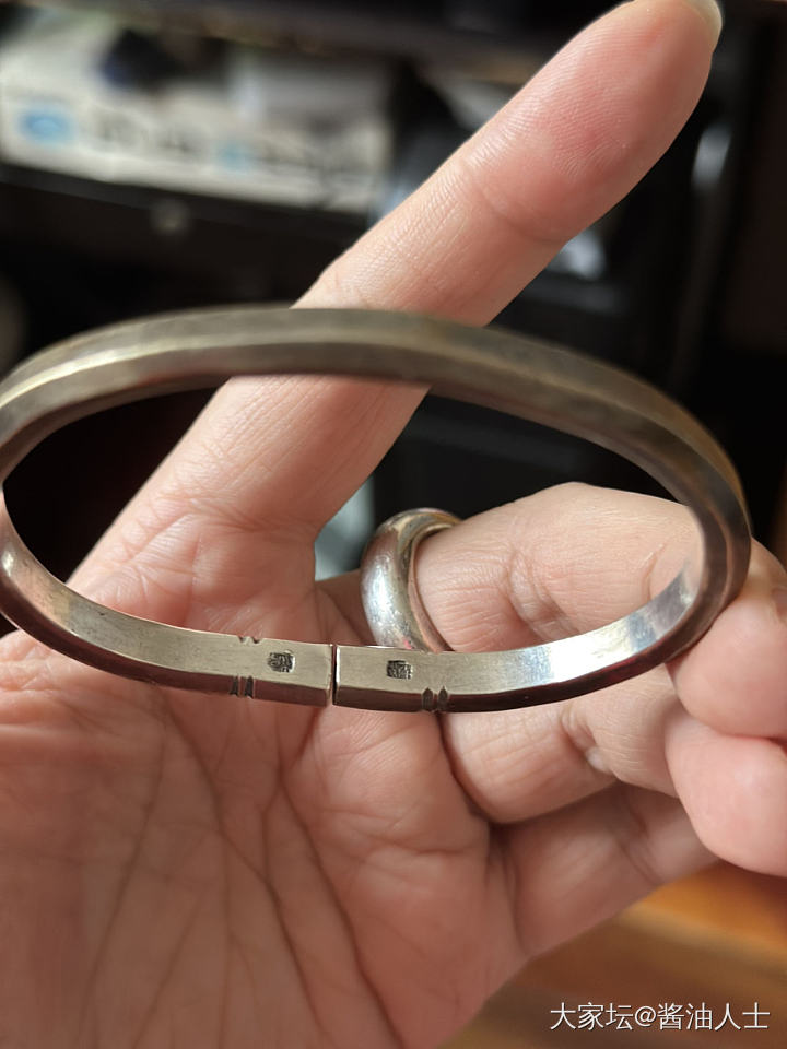眉丫家老银镯3个章_手镯手饰银