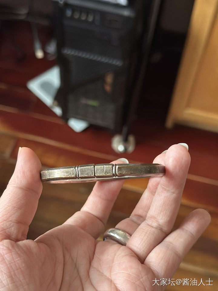 眉丫家老银镯3个章_手镯手饰银