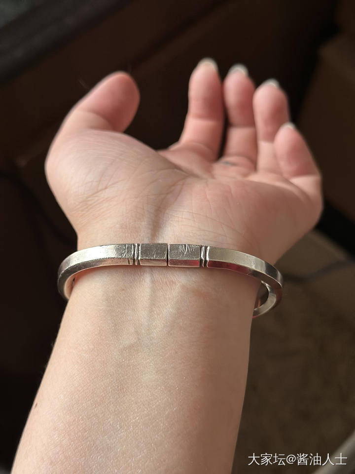 眉丫家老银镯3个章_手镯手饰银