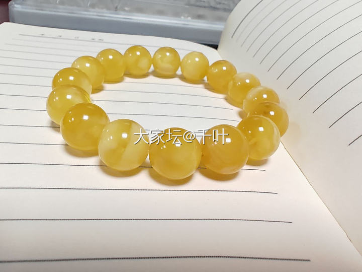 全新焦皮料蜜蜡手串_琥珀蜜蜡