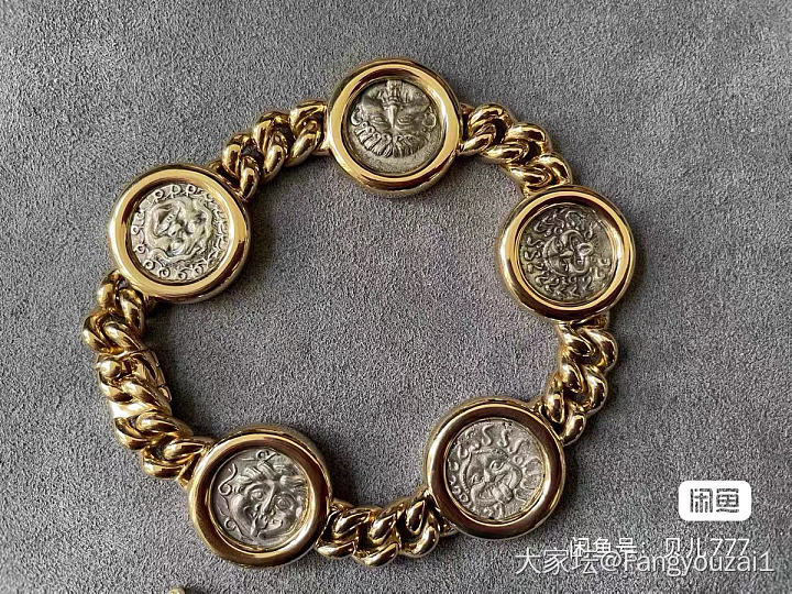 美杜莎古币手链_金