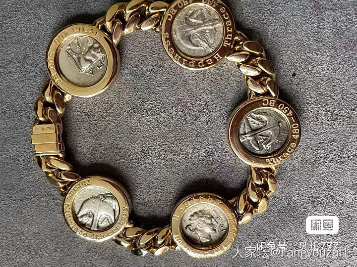 美杜莎古币手链_金