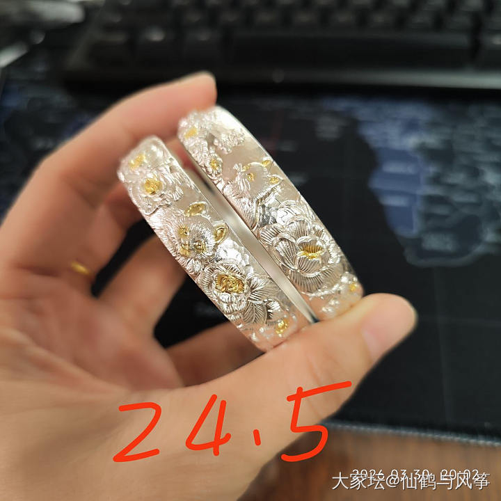 全新银手镯 元宝 纯银茶具 宝宝银手镯 银发簮_银