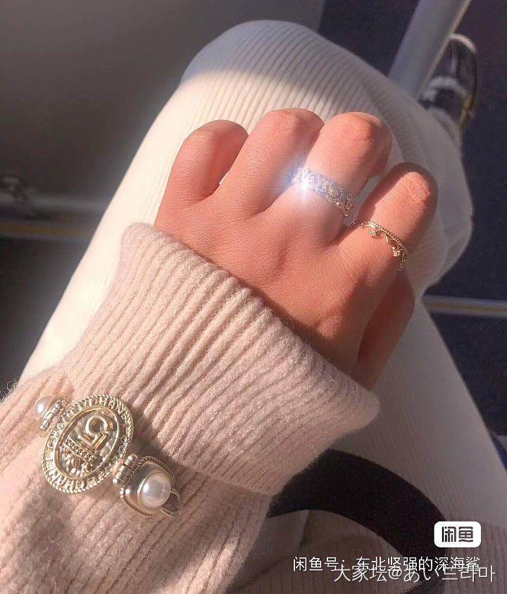 全新千叶花藤戒指，一口价已-200不再降价_金