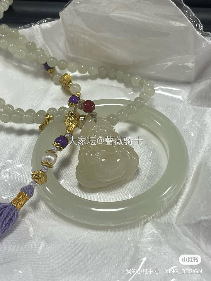 百位数出观山闲置青海蜂蜜水佛公吊坠挂件_和田玉