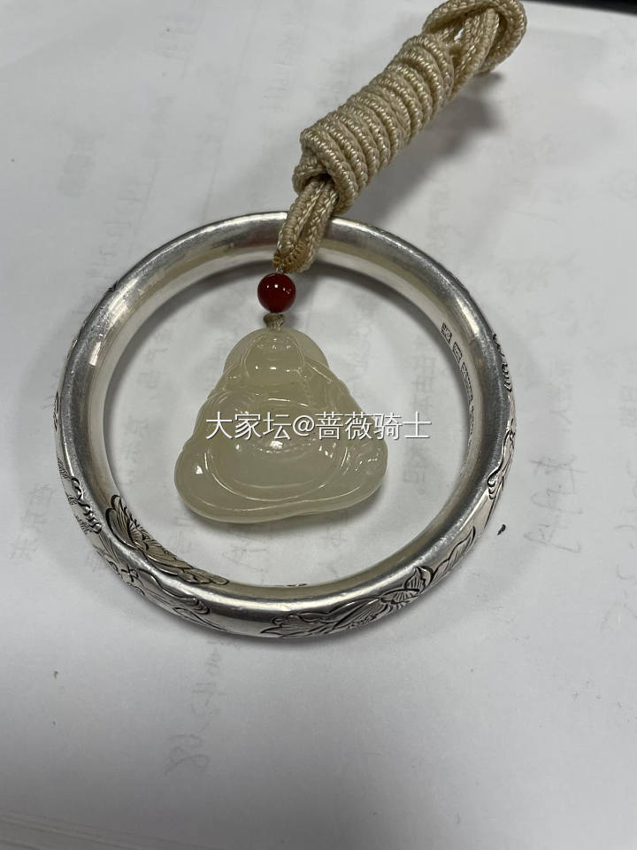百位数出观山闲置青海蜂蜜水佛公吊坠挂件_和田玉