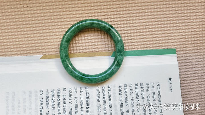 满绿，辣绿，翡翠，圆条，手镯_翡翠