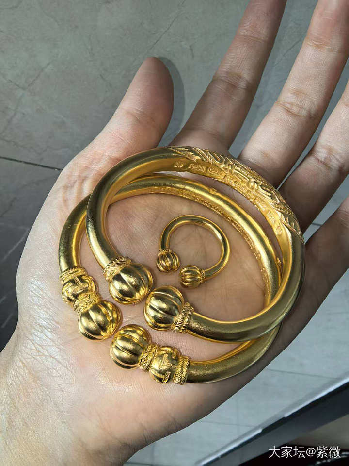 小珍大喜南瓜镯_金