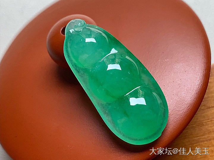 佳人美玉阳绿福豆价12800_翡翠
