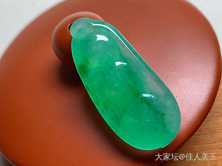 佳人美玉阳绿福豆价12800_翡翠