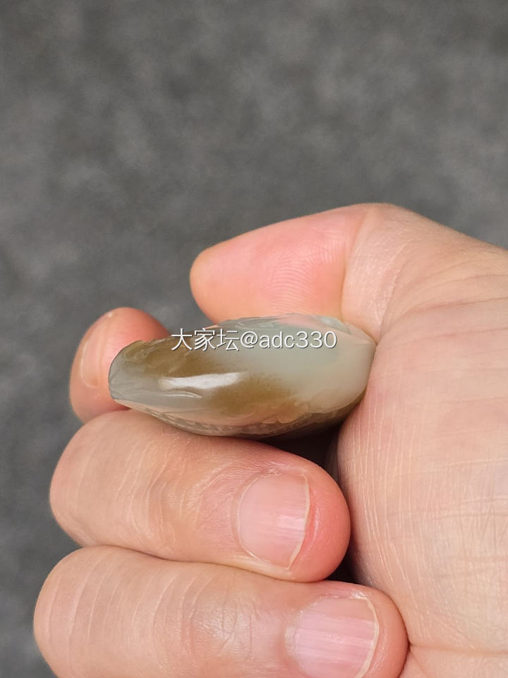 和田玉糖白观音_和田玉