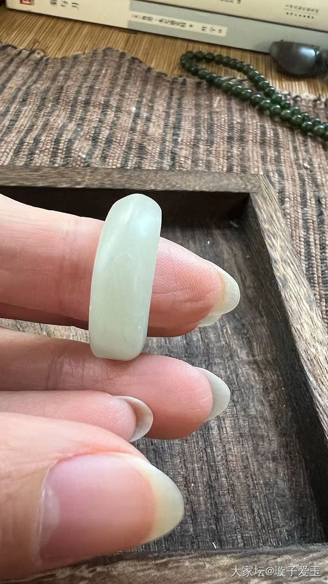 籽料 戒指 指环_和田玉