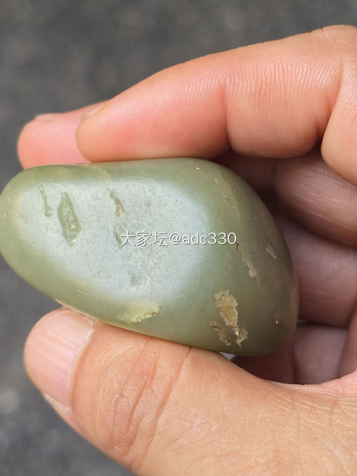 和田青玉籽料_和田玉