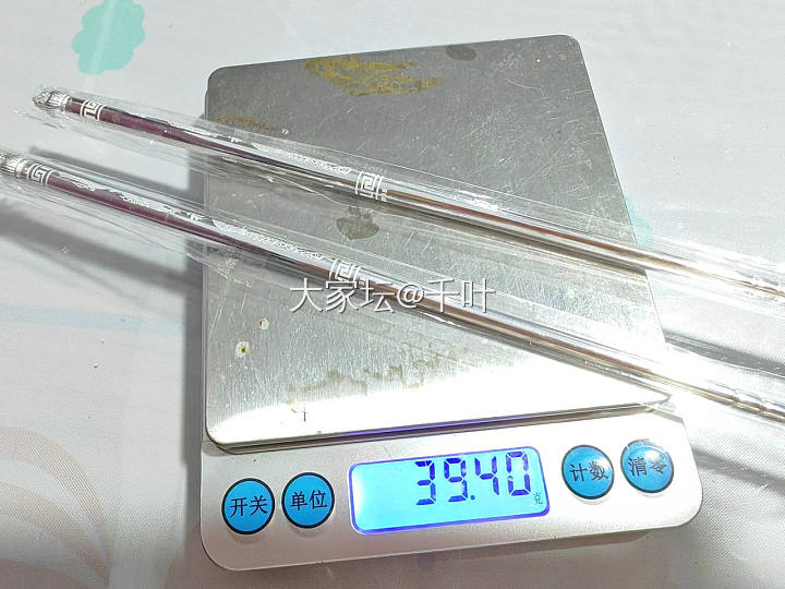 出全新银子。银杯，银簪，银勺，银筷子标价为克价_银