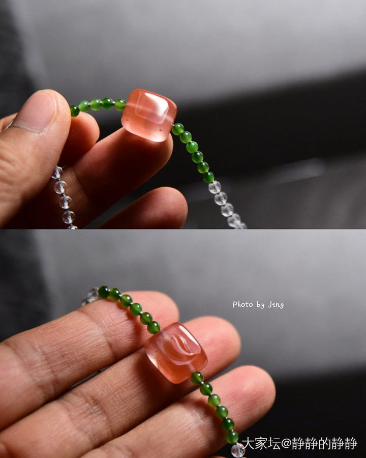 雅致的项链_玉石