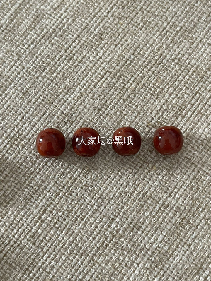 瓦西南红玛瑙老型珠_首饰