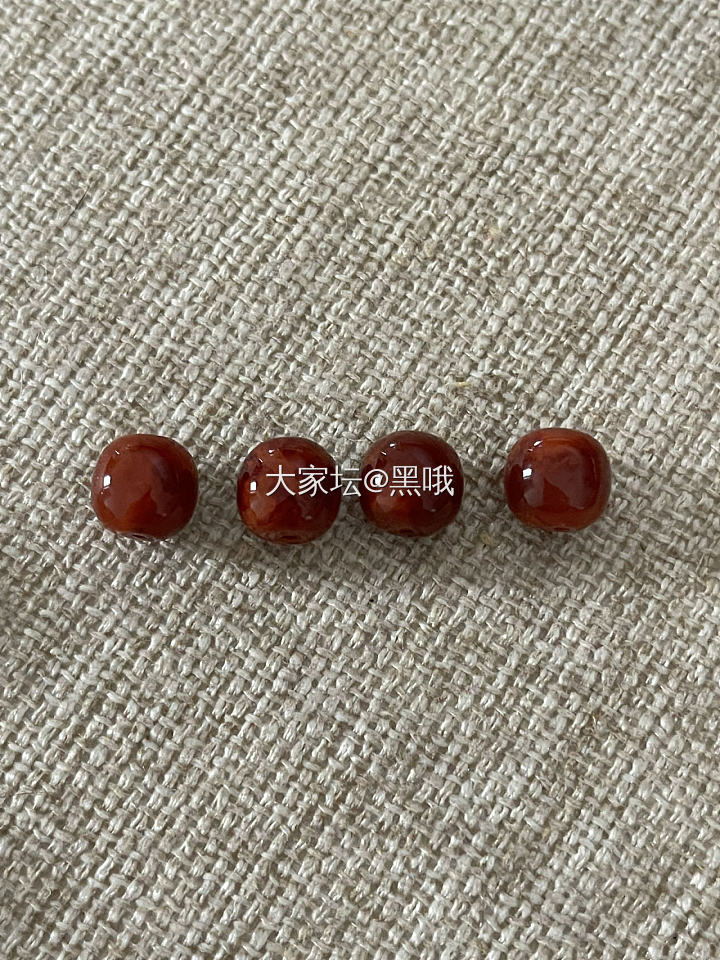 瓦西南红玛瑙老型珠_首饰