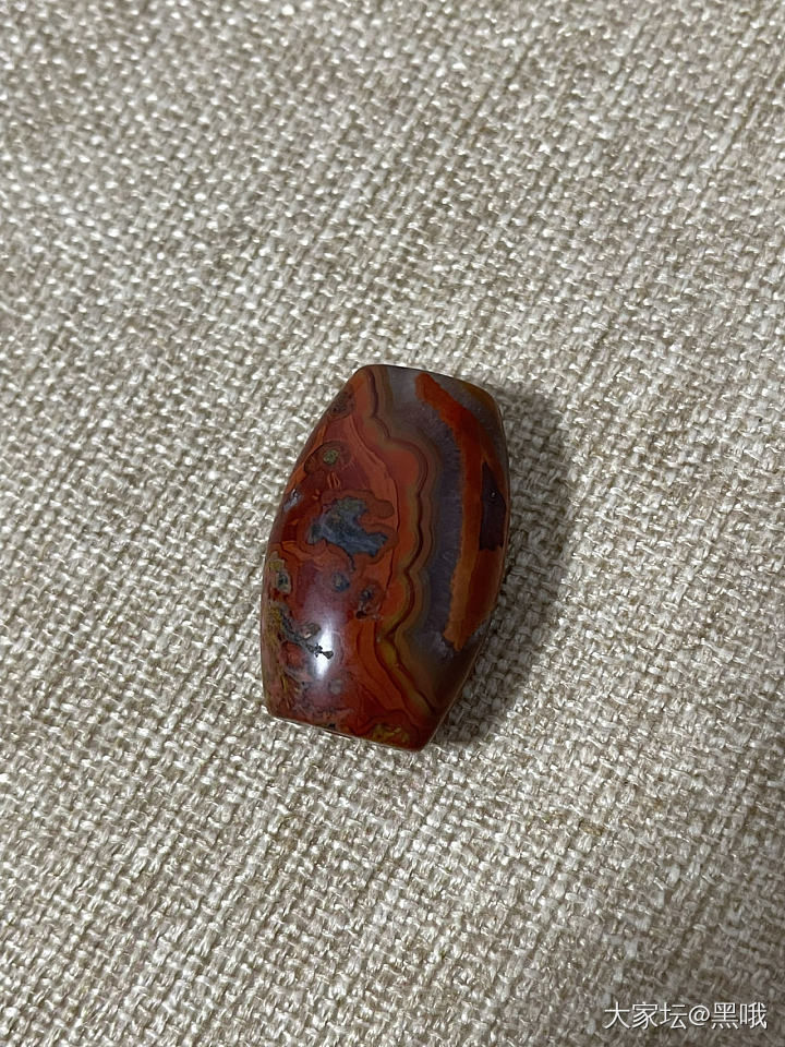 瓦西南红玛瑙老型珠_首饰