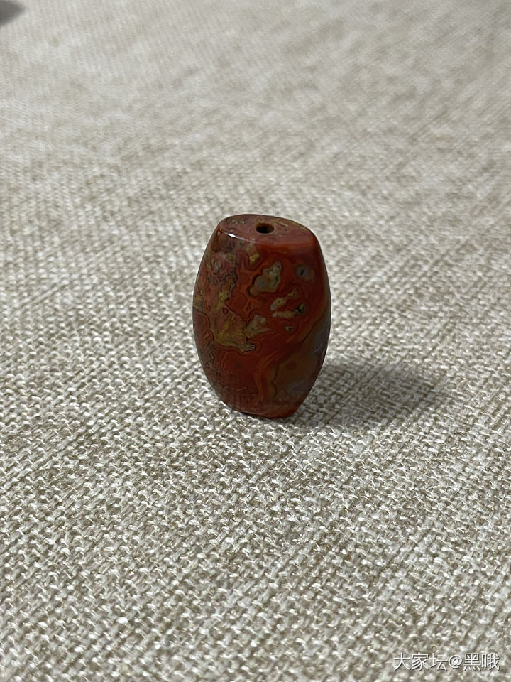 瓦西南红玛瑙老型珠_首饰