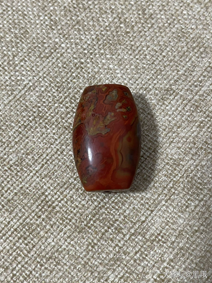 瓦西南红玛瑙老型珠_首饰