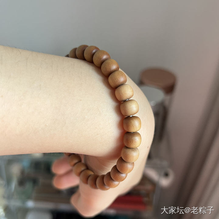 印度老山檀老型手串_文玩