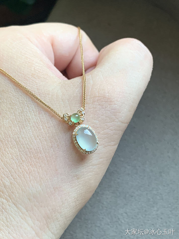 26/7/14，新镶一批可爱的种水小冰件，日常百搭的小清新～_翡翠