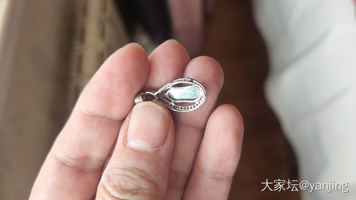 天然缅甸A货翡翠金镶银镶翡翠_翡翠