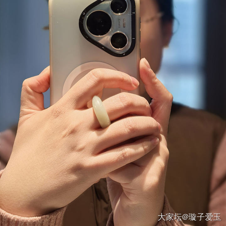 籽料 戒指 指环_和田玉