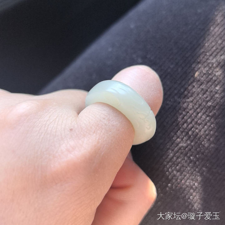 籽料 戒指 指环_和田玉