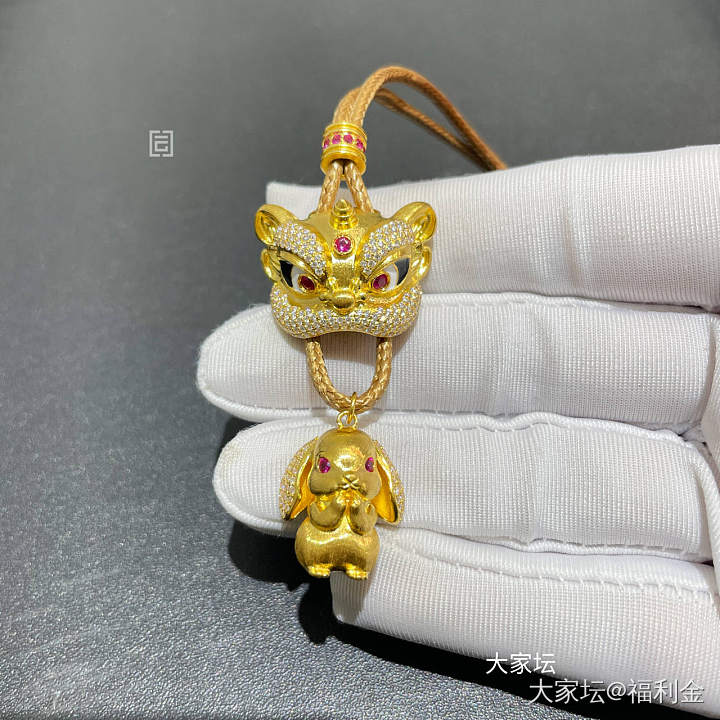 醒狮兔子吊坠 拼团代购20260731期（8月3日下午三点截团）_金
