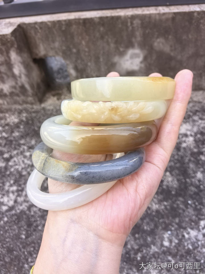 做个要出镯子的集合_和田玉