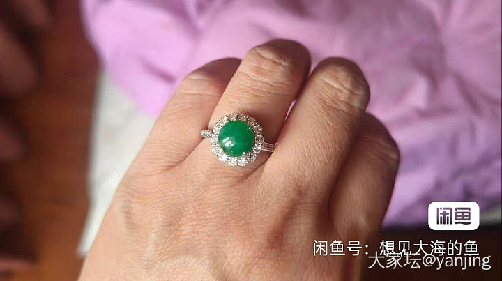 天然缅甸A货翡翠耳钉戒指手链_翡翠