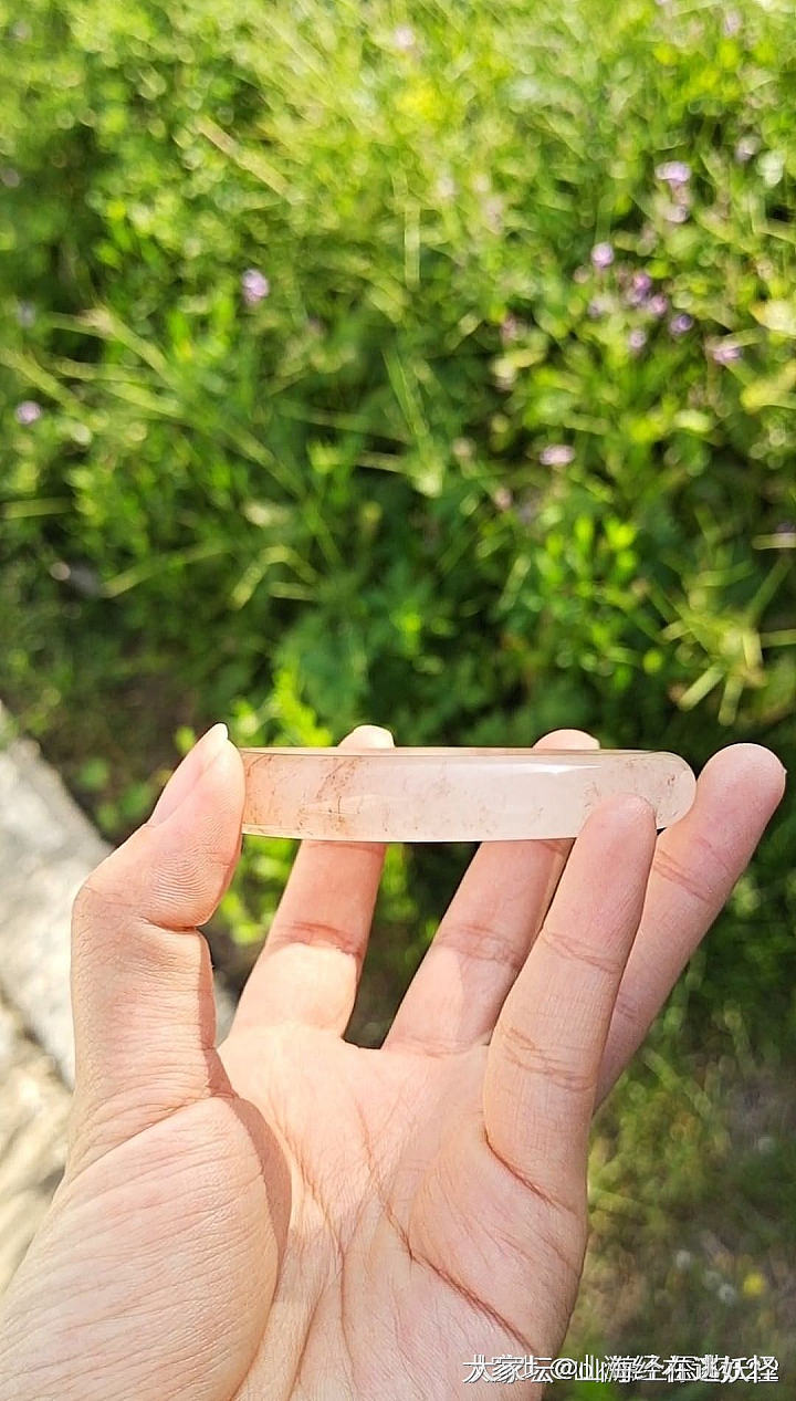 佘太翠草莓酱手镯_玉石