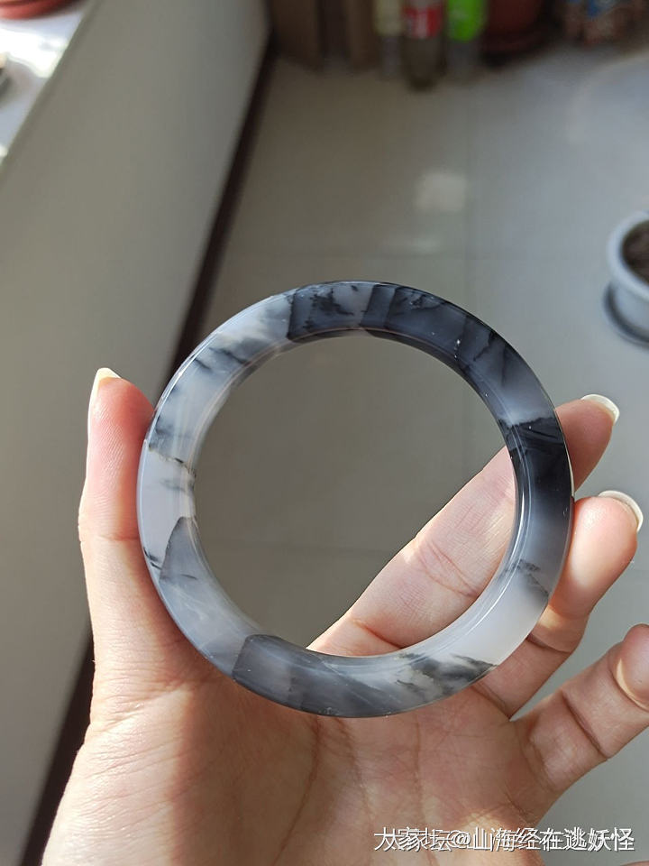 金丝玉手镯_玉石