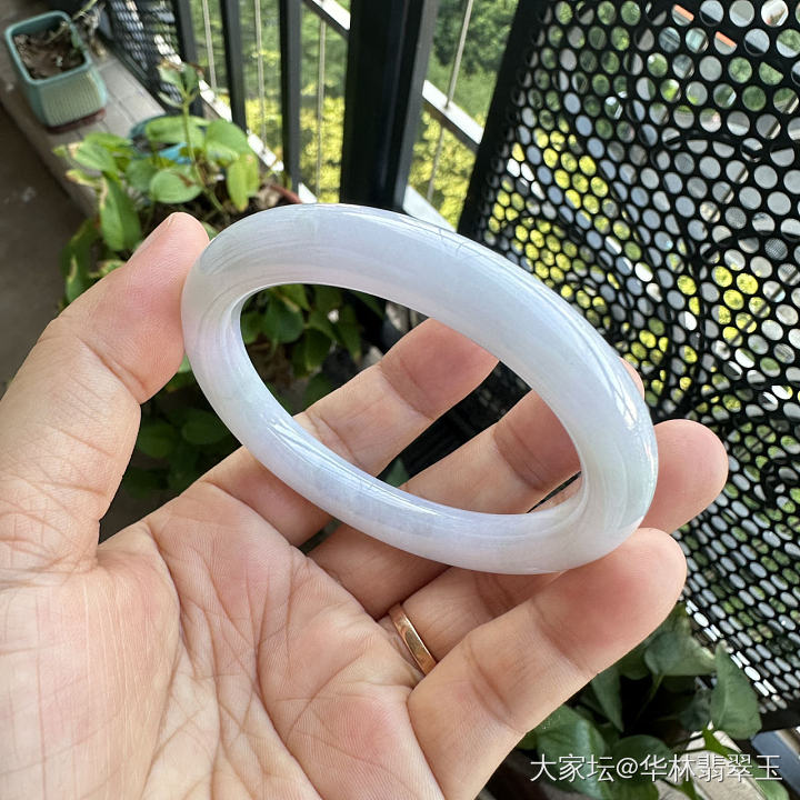 春彩紫色圆条55mm_翡翠