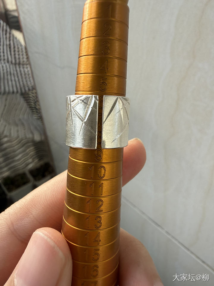素华竹戒_银