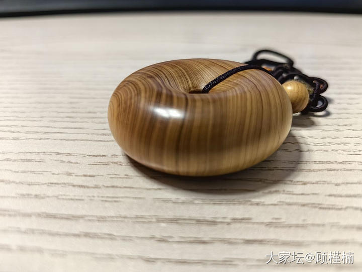 崖柏 柿柿如意 平安扣【议价勿扰】_文玩