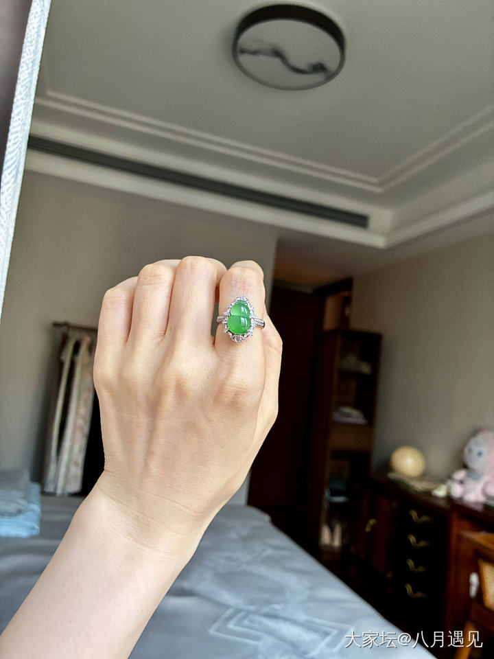 翡翠葫芦戒指_翡翠