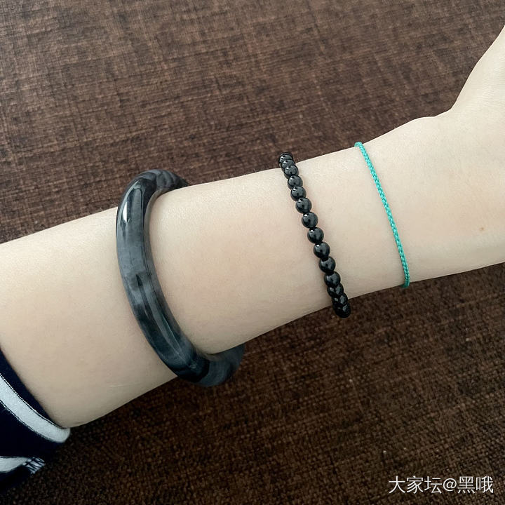青花手镯、无事牌吊坠_和田玉
